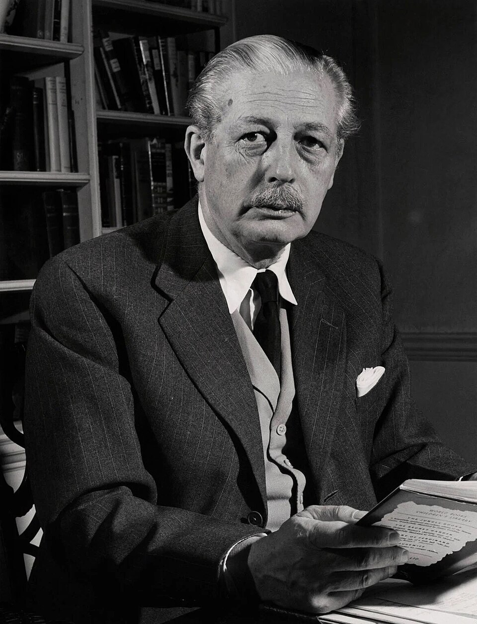 Porträt von Harold Macmillan