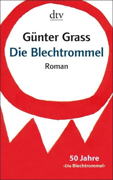Einband der Erstausgabe „Die Blechtrommel", 1959