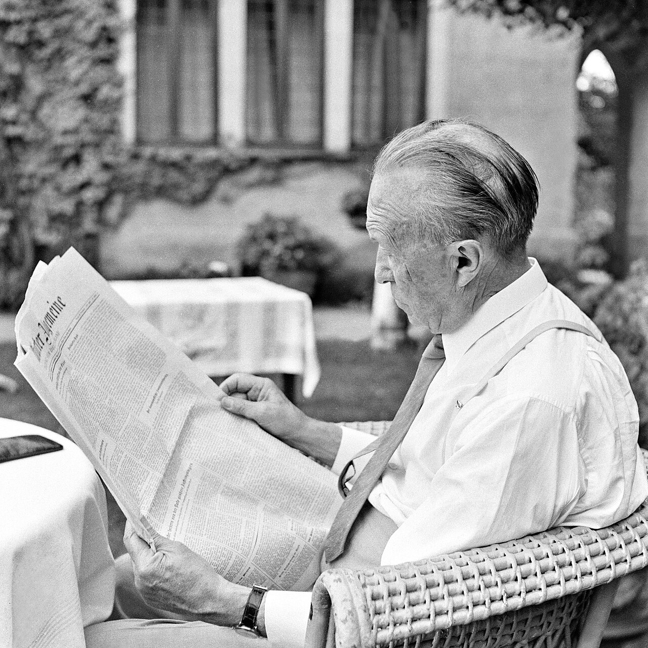 Bundeskanzler Konrad Adenauer, 1961