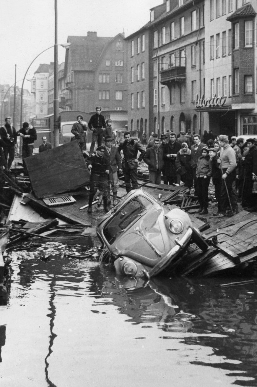 Die große Sturmflut von 1962 in Hamburg