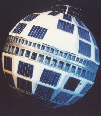 Der Nachrichtensatellit Telstar 1