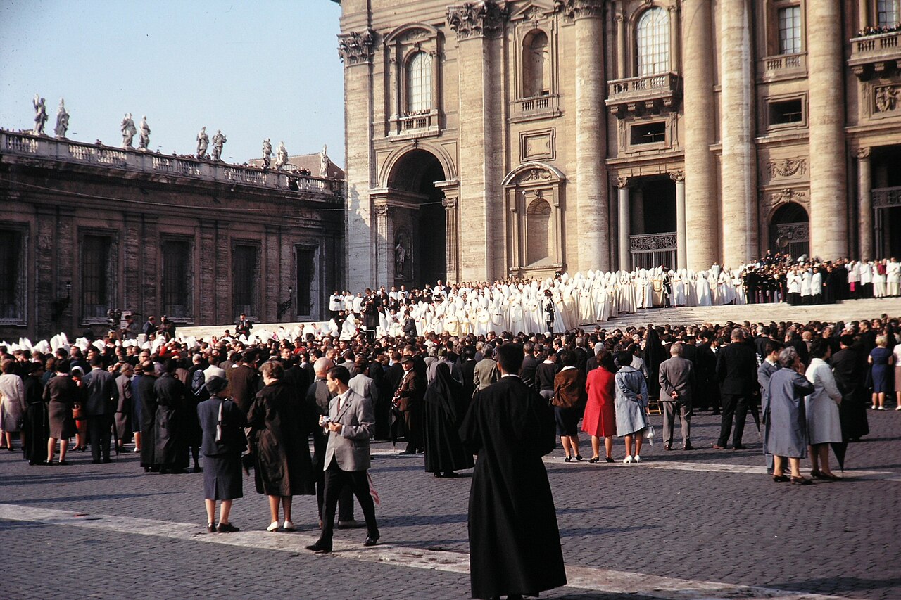 Eröffnung des Zweiten Vatikanischen Konzils im Petersdom, 1962