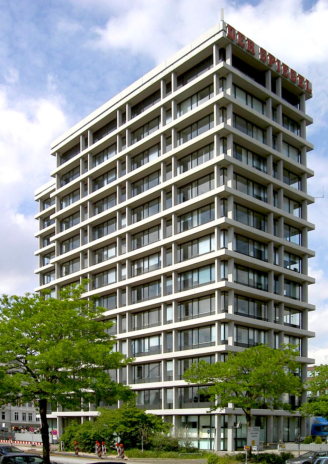 Das Spiegel-Verlagshaus in Hamburg