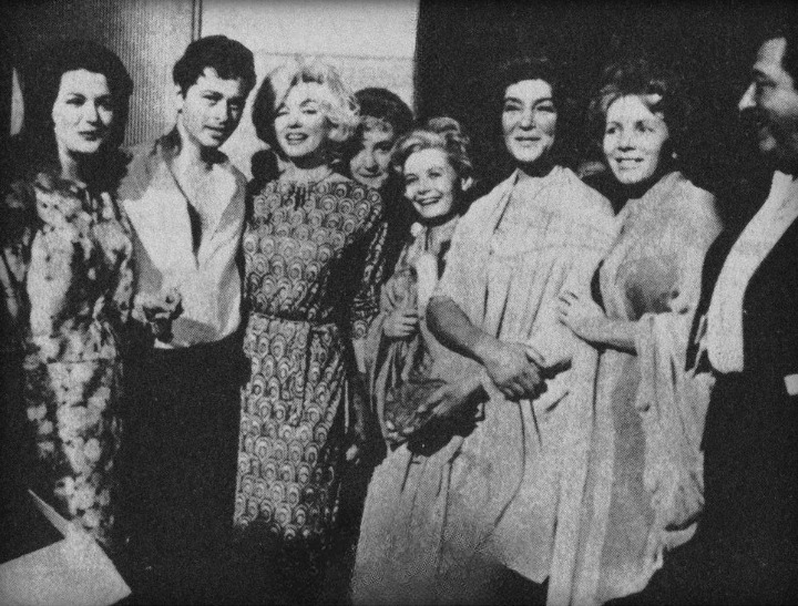 Marilyn Monroe bei ihrem Mexiko-Besuch, Februar 1962