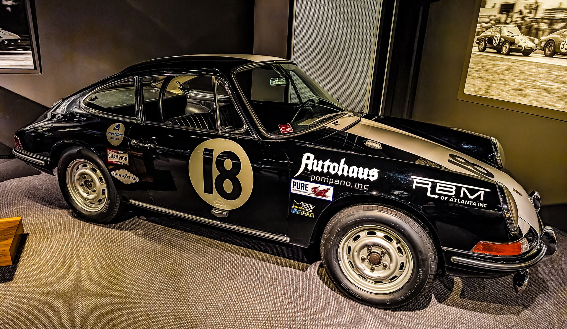 Ein früher Porsche 911/901, wie er 1963 auf der IAA in Frankfurt erstmals gezeigt wurde