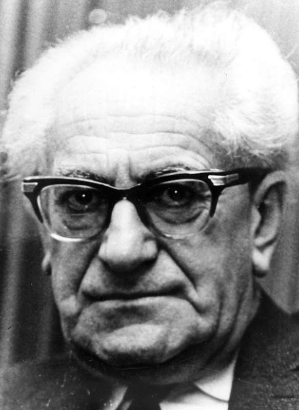 Generalstaatsanwalt Fritz Bauer, treibende Kraft des Frankfurter Auschwitz-Prozesses