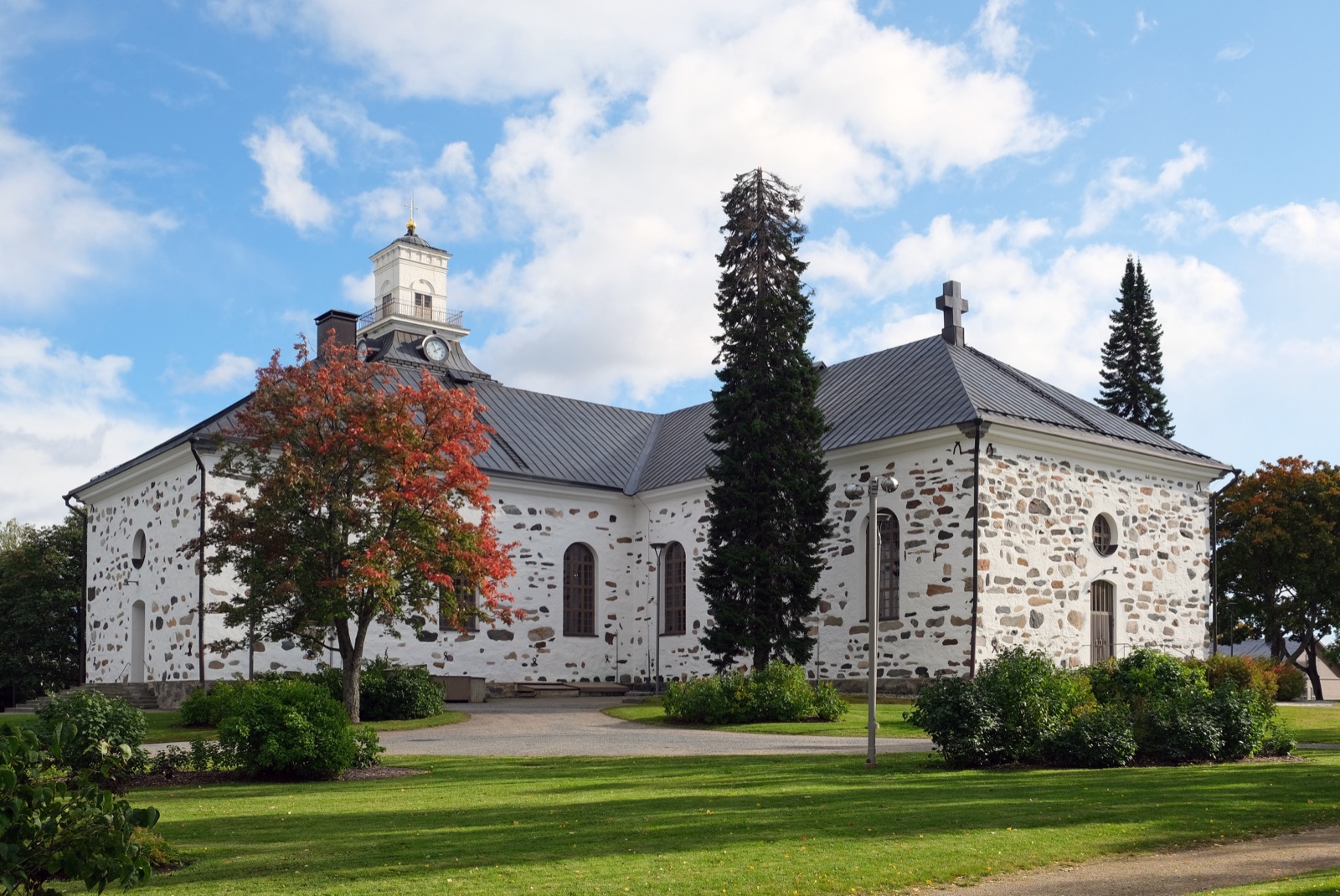 Die Kathedrale von Kuopio, heutige Aufnahme