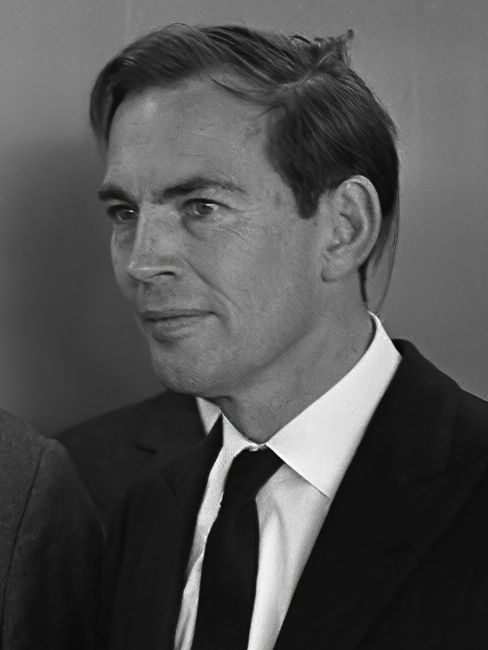 Christiaan Barnard, der 1967 die erste Herztransplantation vornimmt