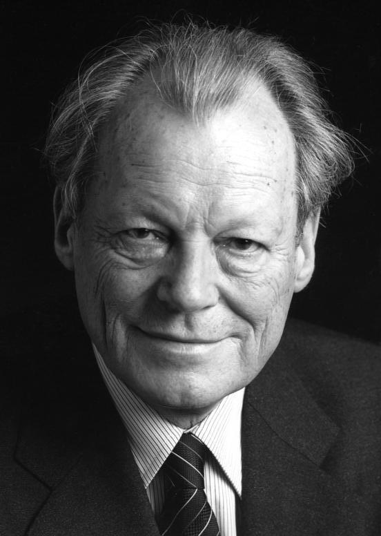 Willy Brandt, 1969 zum Bundeskanzler gewählt