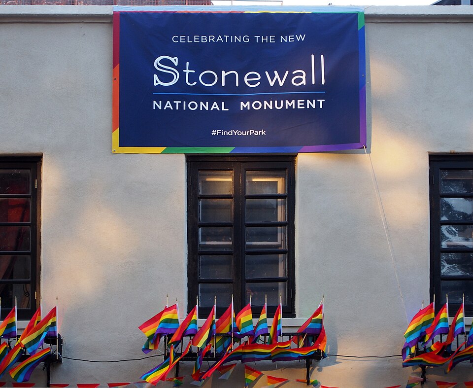 Das Stonewall Inn in der Christopher Street, Greenwich Village