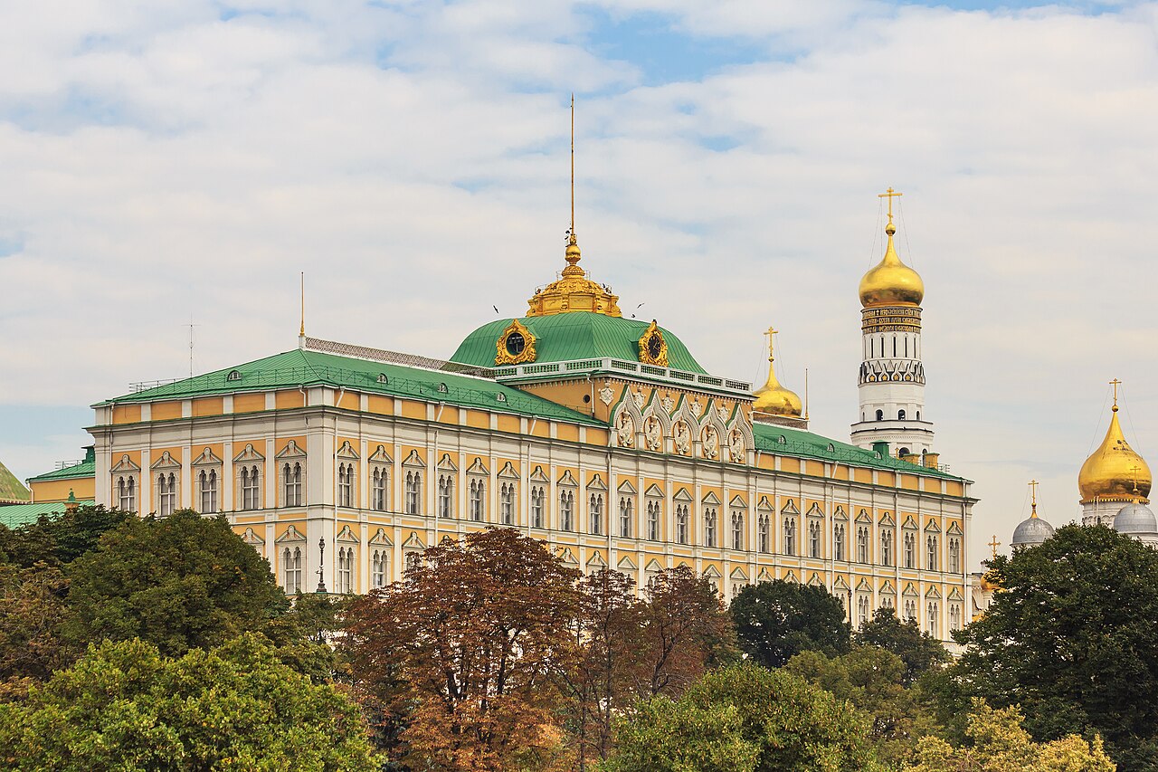 Der Große Kremlpalast in Moskau, wo der Moskauer Vertrag unterzeichnet wird