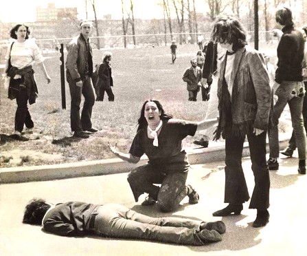 Die Pulitzer-preisgekrönte Aufnahme nach dem Kent-State-Massaker