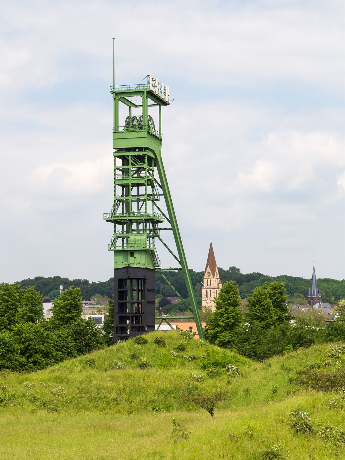 Schacht 7 der Zeche Erin in Castrop-Rauxel