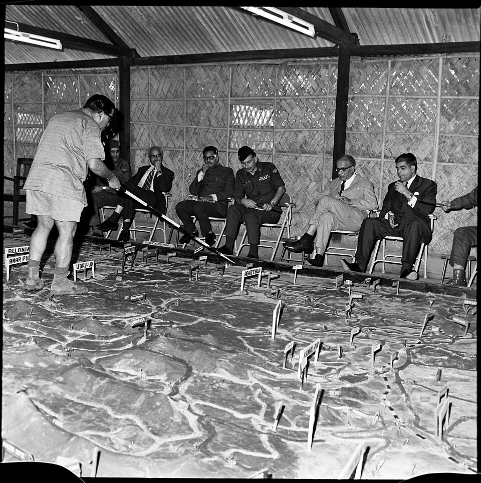 Indische Militärführung während des Bangladesch-Kriegs 1971