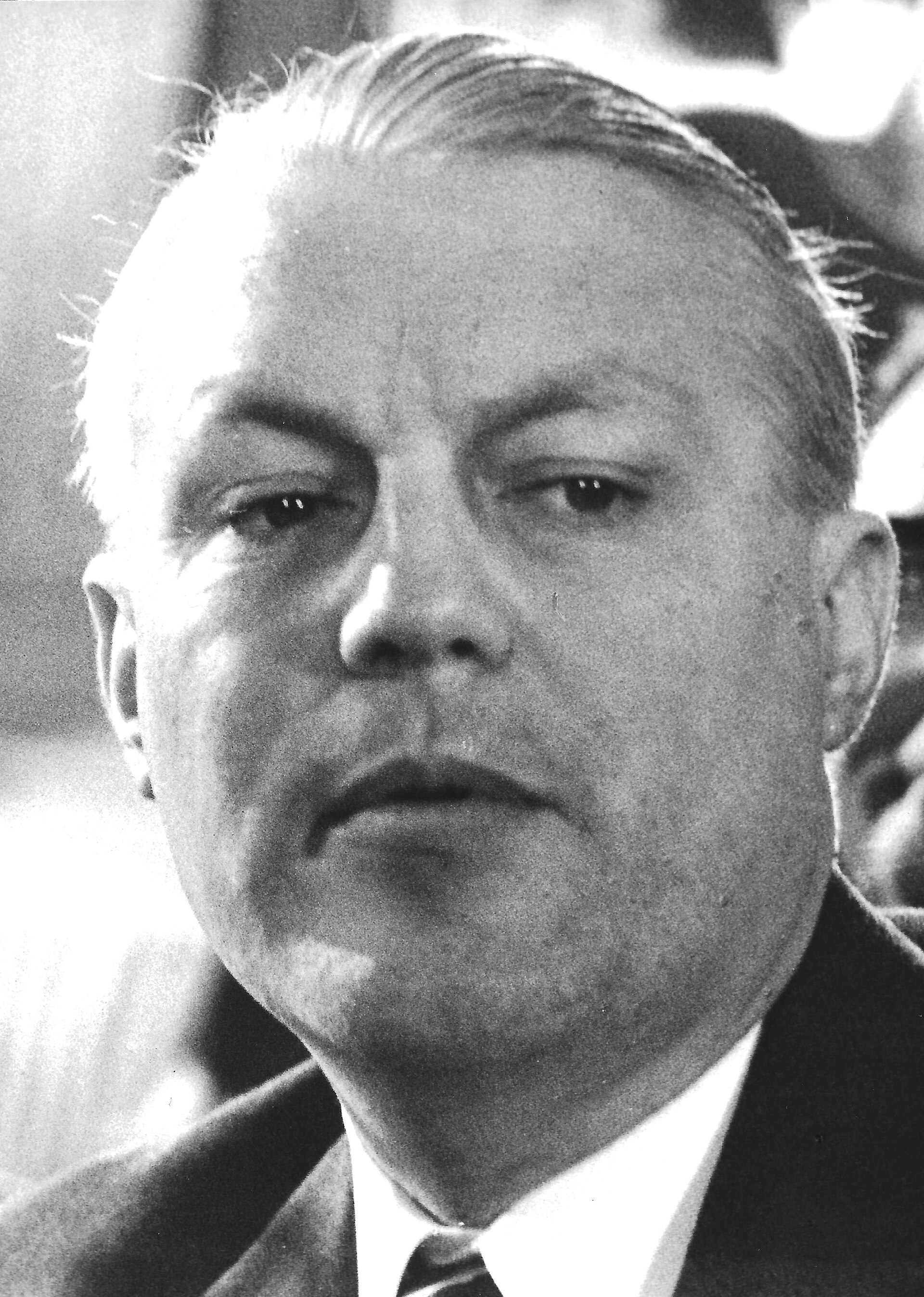 Gerhard Stoltenberg beim CDU-Bundesparteitag 1971 in Düsseldorf