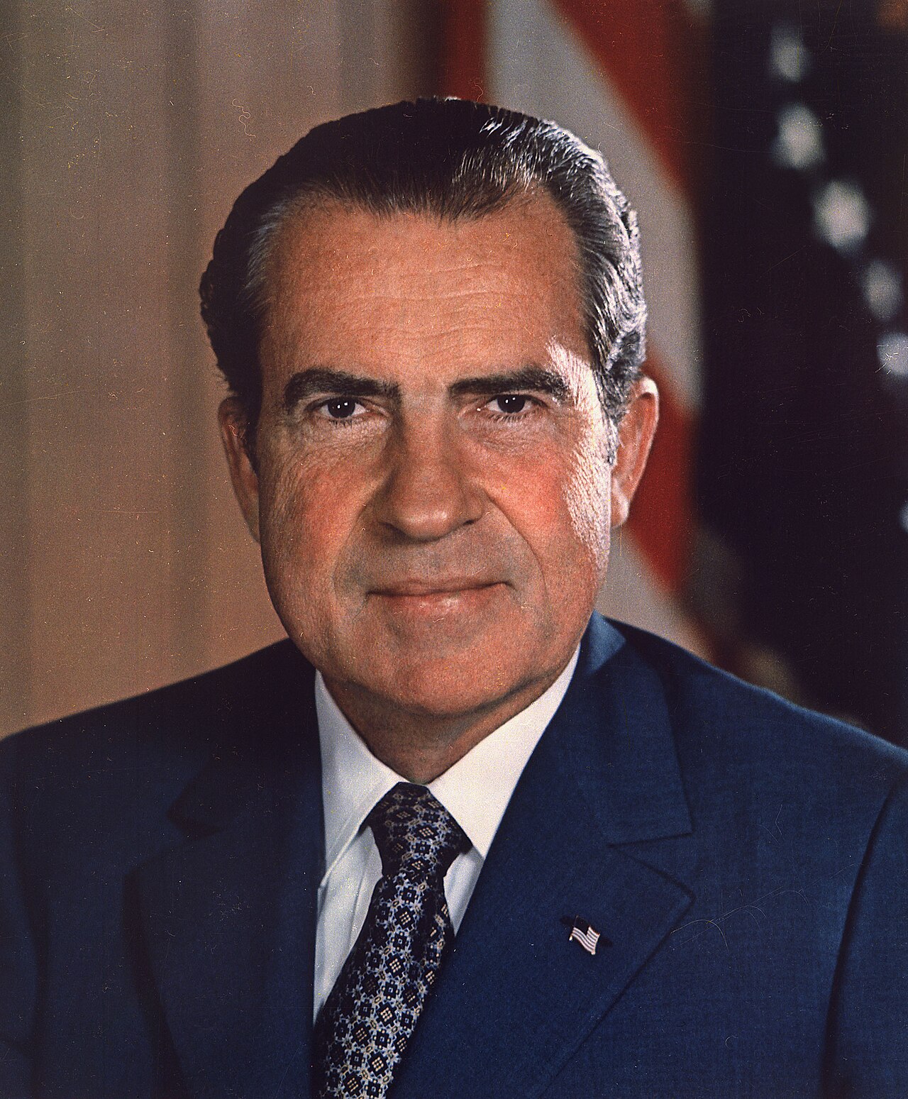 US-Präsident Richard Nixon, der 1971 das Bretton-Woods-System beendet