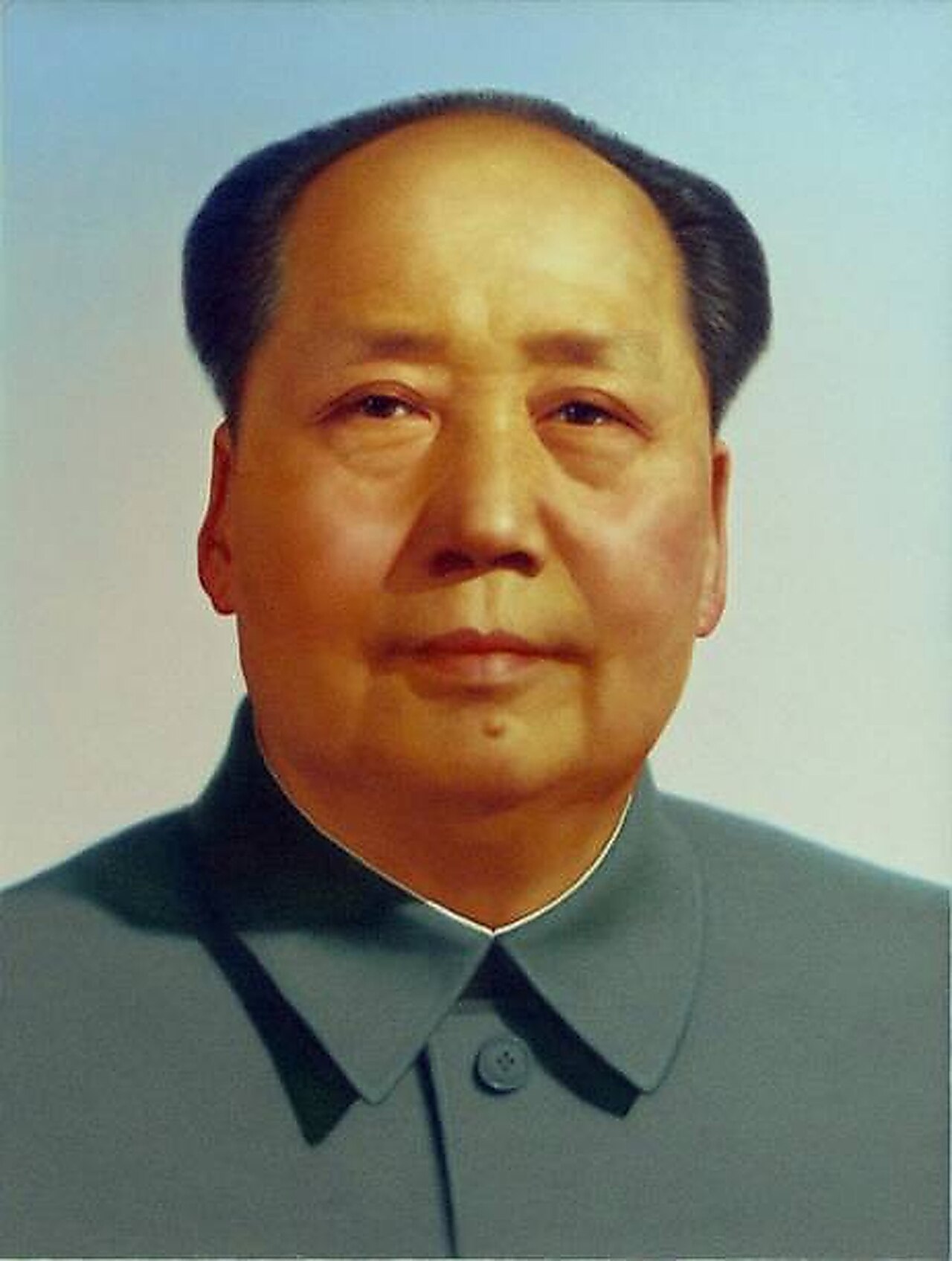 Mao Zedong, der 1976 stirbt