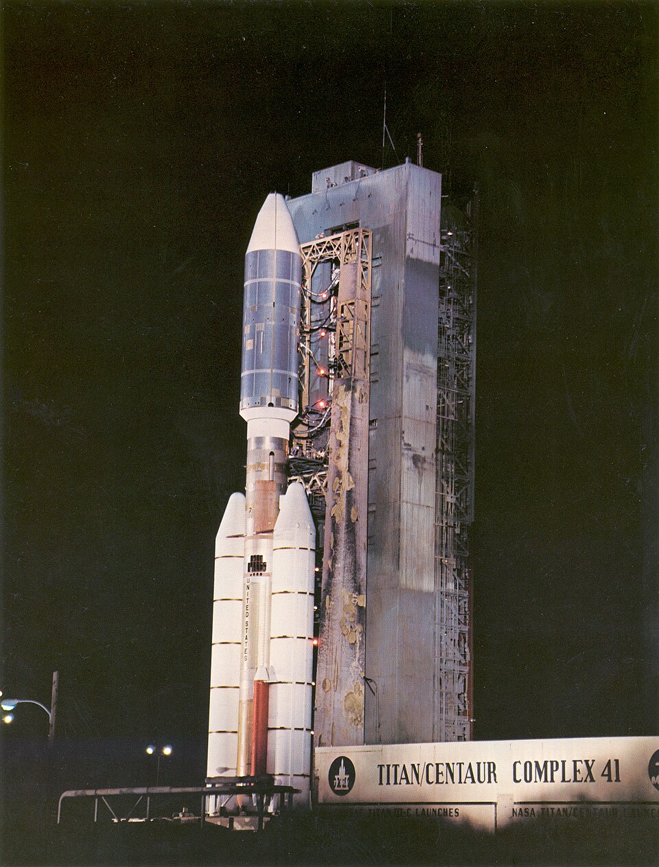 Start der Raumsonde Voyager 2 auf einer Titan-Centaur-Rakete, 20. August 1977