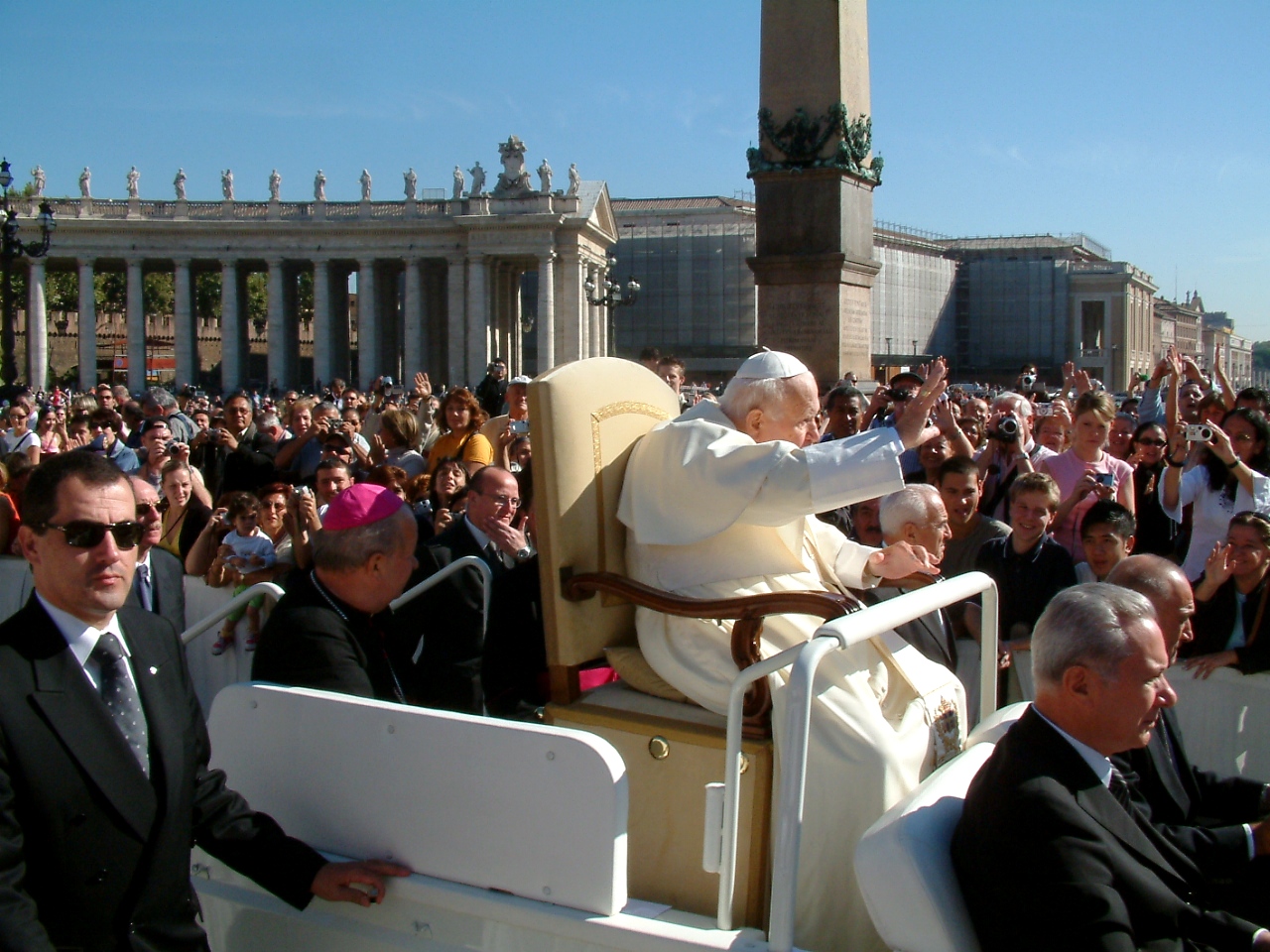Papst Johannes Paul II. (spätere Aufnahme)