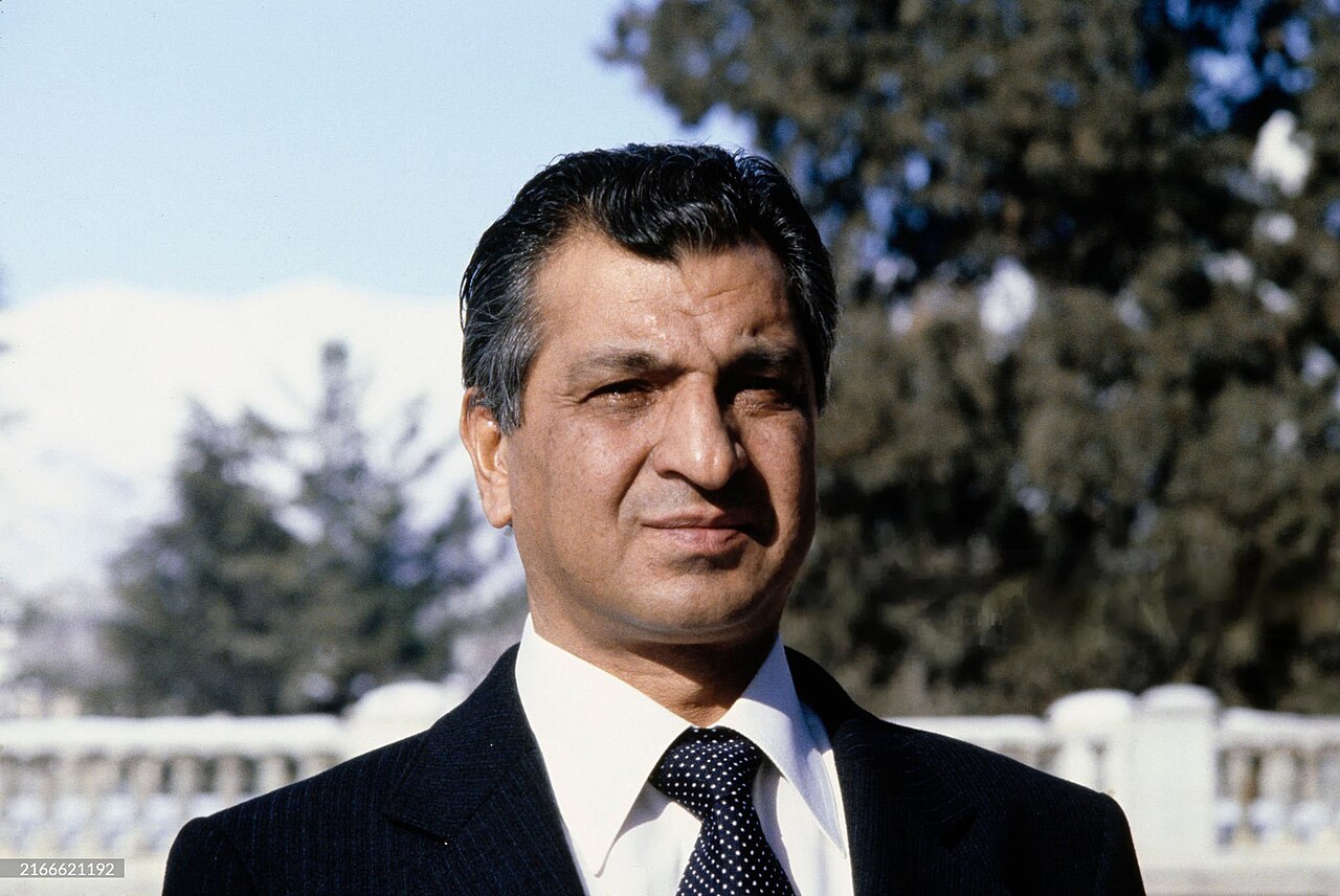 Babrak Karmal, der 1979/80 von Moskau in Kabul eingesetzte Machthaber