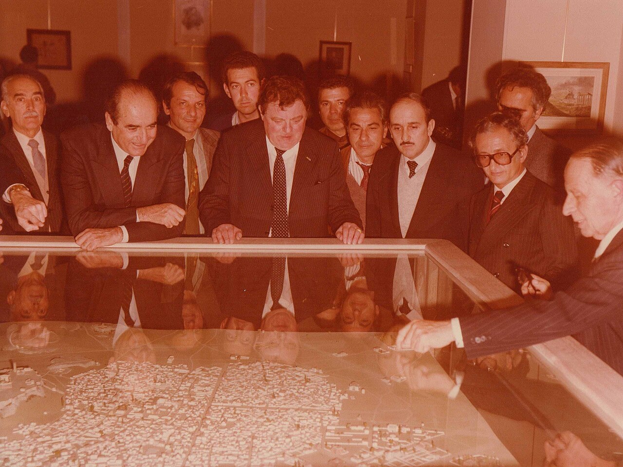 Franz Josef Strauß (r.), Kanzlerkandidat 1980