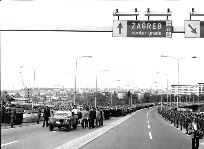 Staatsbegräbnis von Josip Broz Tito, 8. Mai 1980