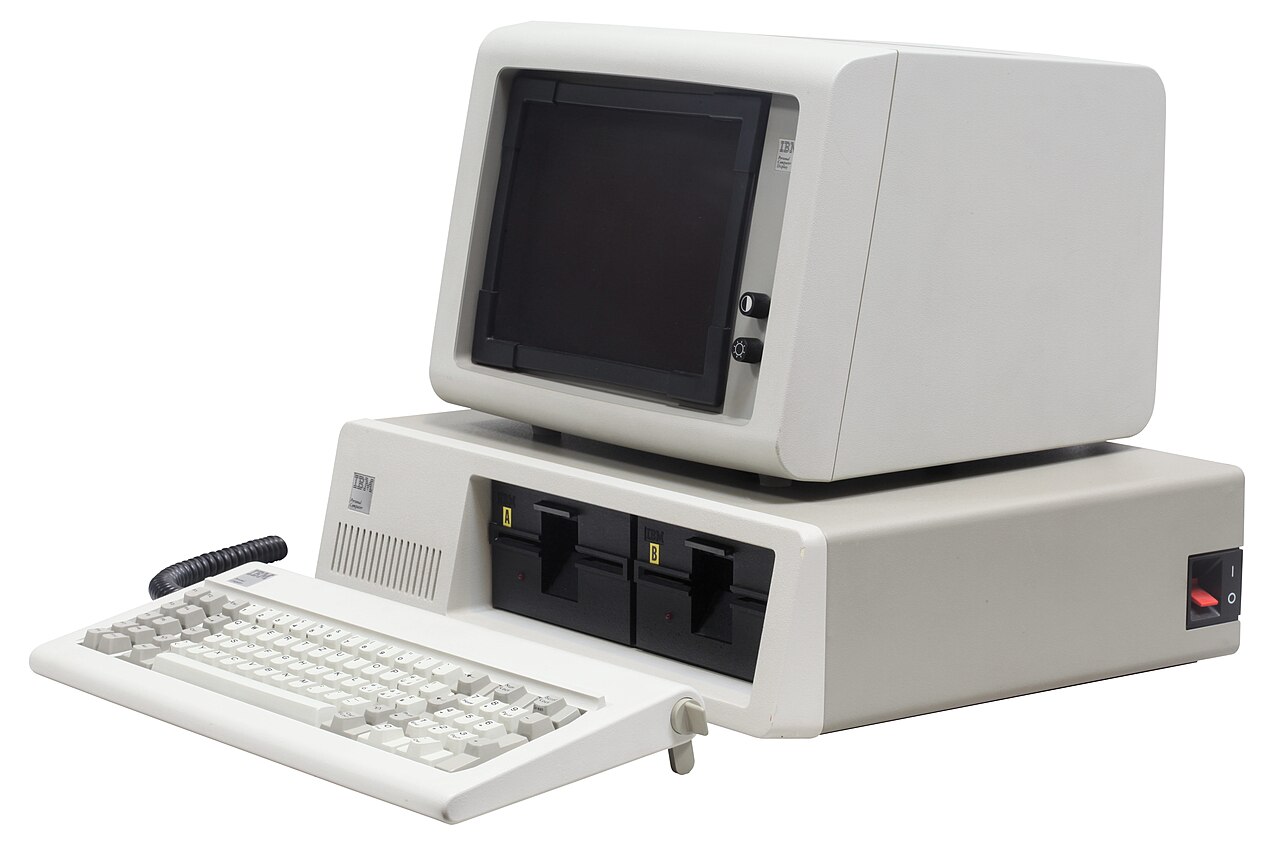 Ein IBM Personal Computer 5150, vorgestellt 1981