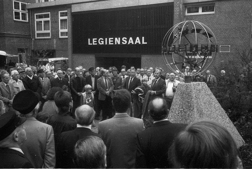 Feier zum 75-jährigen Bestehen des Gewerkschaftshauses in der Legienstraße 22–24