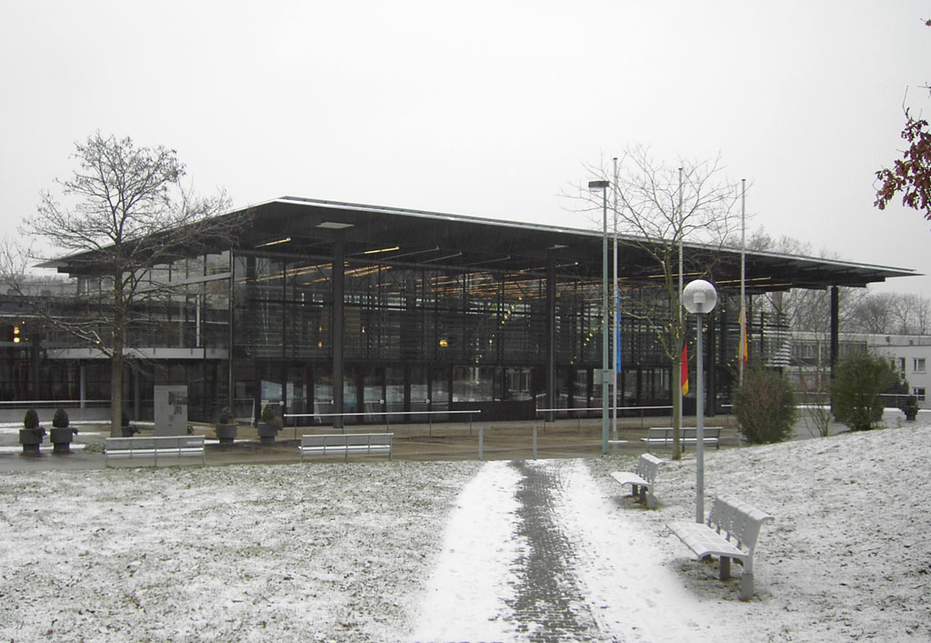 Der Plenarsaal des Bundeshauses in Bonn