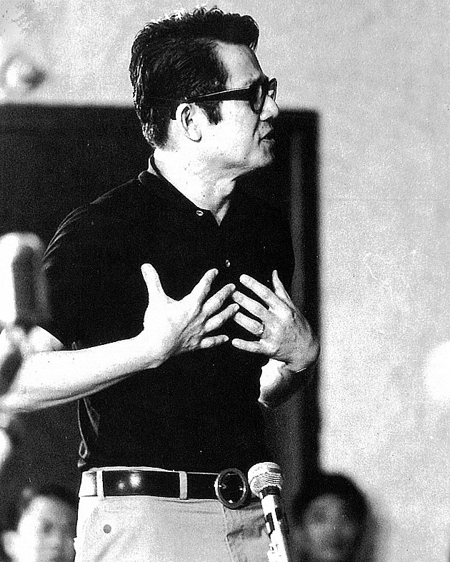 Der philippinische Oppositionsführer Benigno „Ninoy" Aquino