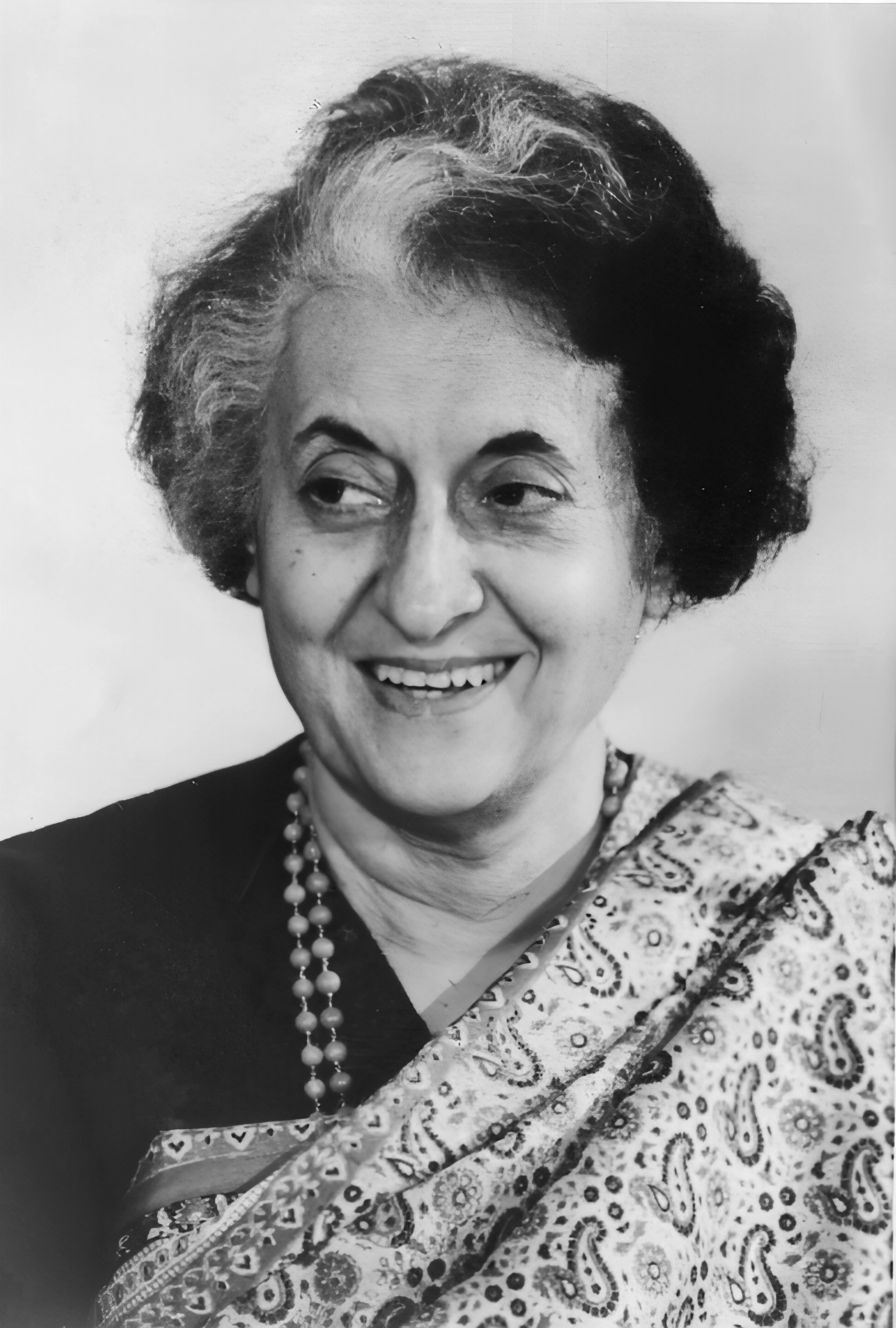 Die indische Premierministerin Indira Gandhi, 1984 ermordet