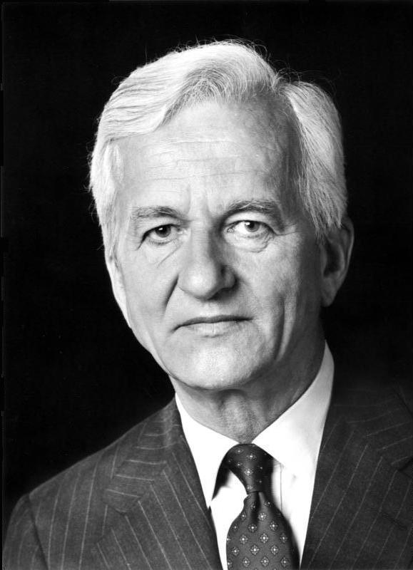 Richard von Weizsäcker, 1984 zum Bundespräsidenten gewählt