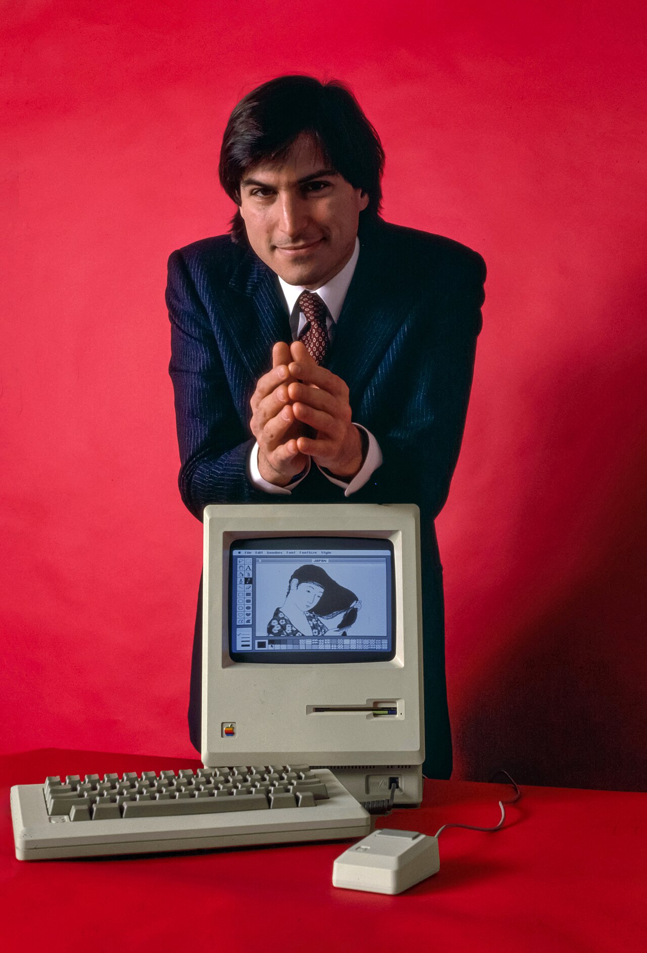Steve Jobs stellt 1984 den Apple Macintosh vor