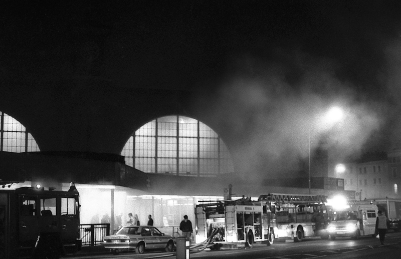 Der Brand in der U-Bahn-Station King's Cross am 18. November 1987