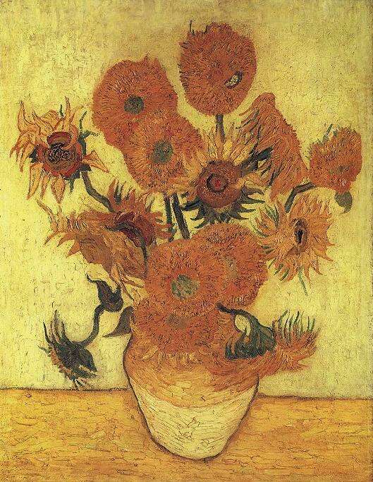 Van Goghs „Vase mit fünfzehn Sonnenblumen", das 1987 versteigerte Gemälde