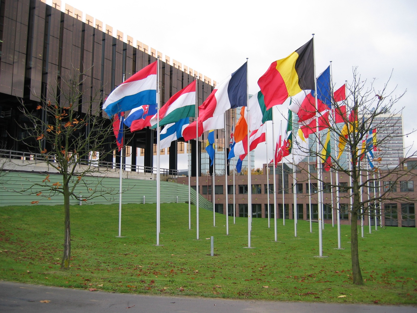 Das Gebäude des Europäischen Gerichtshofs in Luxemburg