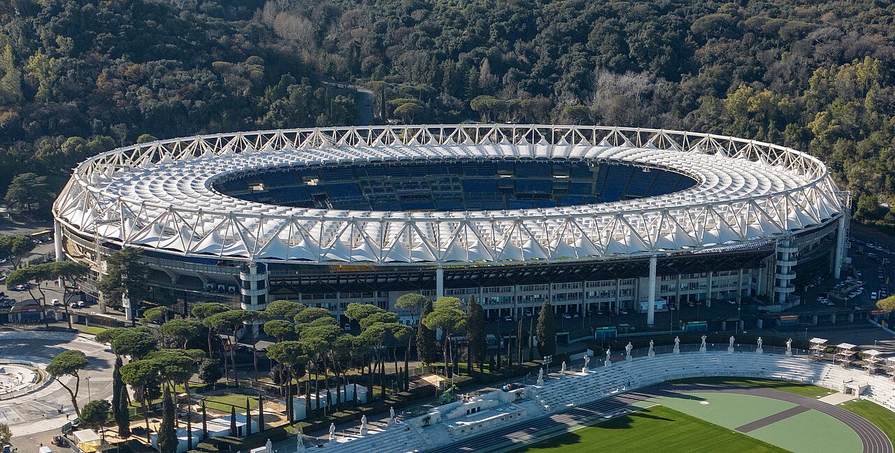 Das Stadio Olimpico in Rom, Ort des WM-Finales 1990 (heutige Aufnahme)