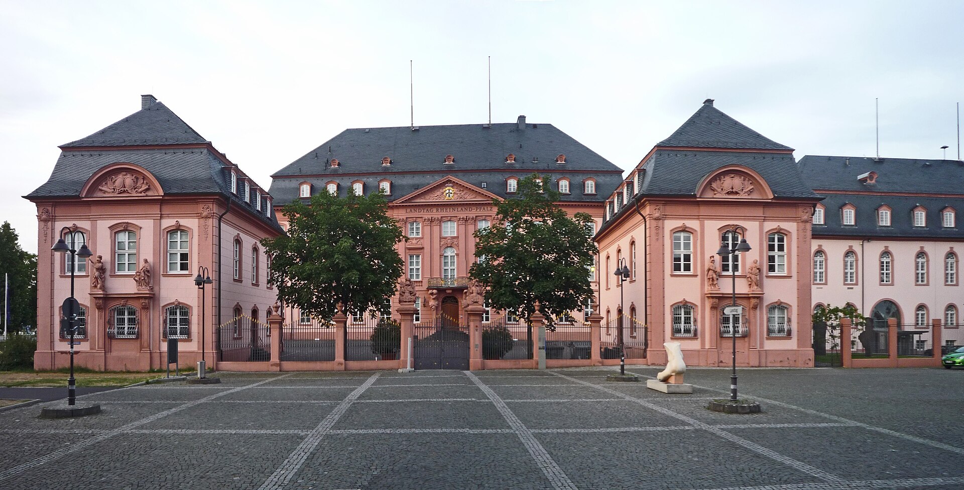 Das Deutschhaus in Mainz, Sitz des Landtags Rheinland-Pfalz