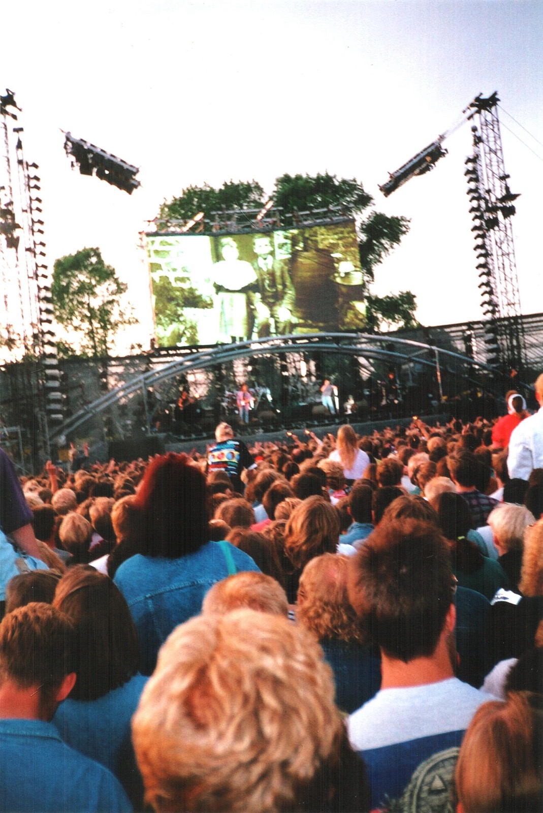 Joe Cocker auf dem Nordmarksportfeld in Kiel am 29. Juli 1992