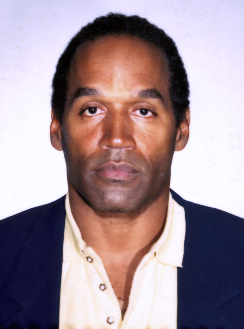Das Polizeifoto von O. J. Simpson nach seiner Festnahme, 17. Juni 1994