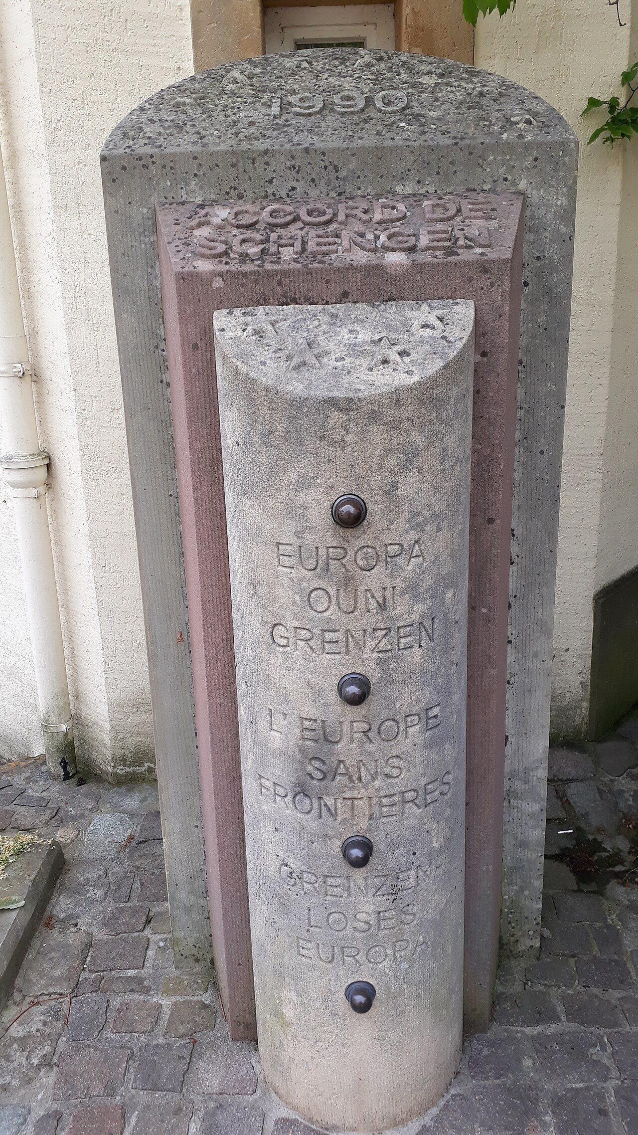 Das Schengen-Denkmal in Luxemburg