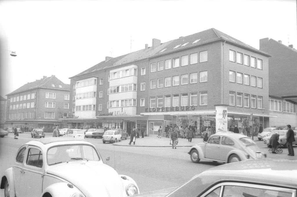 Elisabethstraße in Gaarden mit Kaufhaus