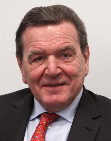 Gerhard Schröder, der 1998 Bundeskanzler wird