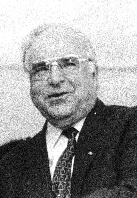 Altkanzler Helmut Kohl, der 1999 die Existenz „schwarzer Konten" der CDU einräumt
