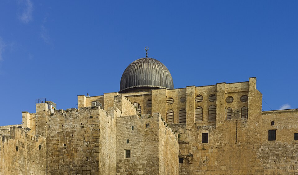 Der Tempelberg mit der Al-Aqsa-Moschee in Jerusalem
