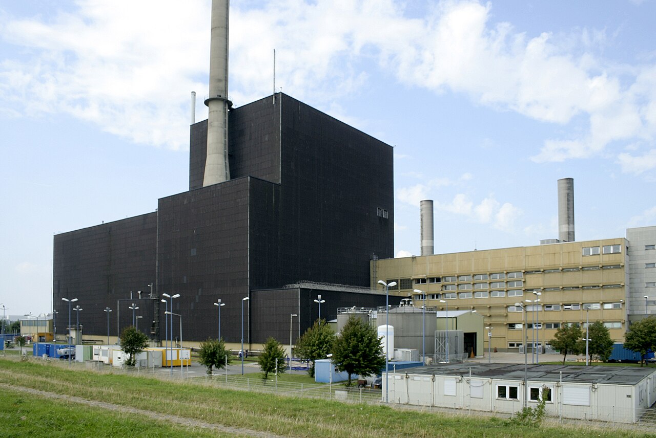 Das Kernkraftwerk Brunsbüttel in Schleswig-Holstein