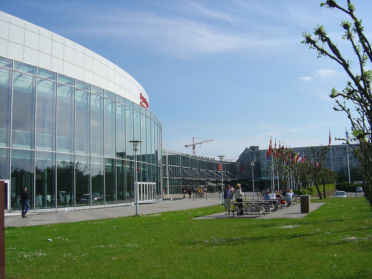 Das Bella Center in Kopenhagen, wo 2002 die EU-Erweiterung beschlossen wird