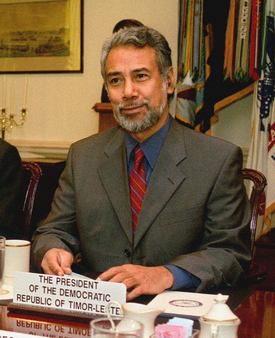 Xanana Gusmão, erster Präsident des unabhängigen Osttimor
