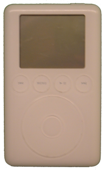 Ein iPod der dritten Generation von Apple aus dem Jahr 2003