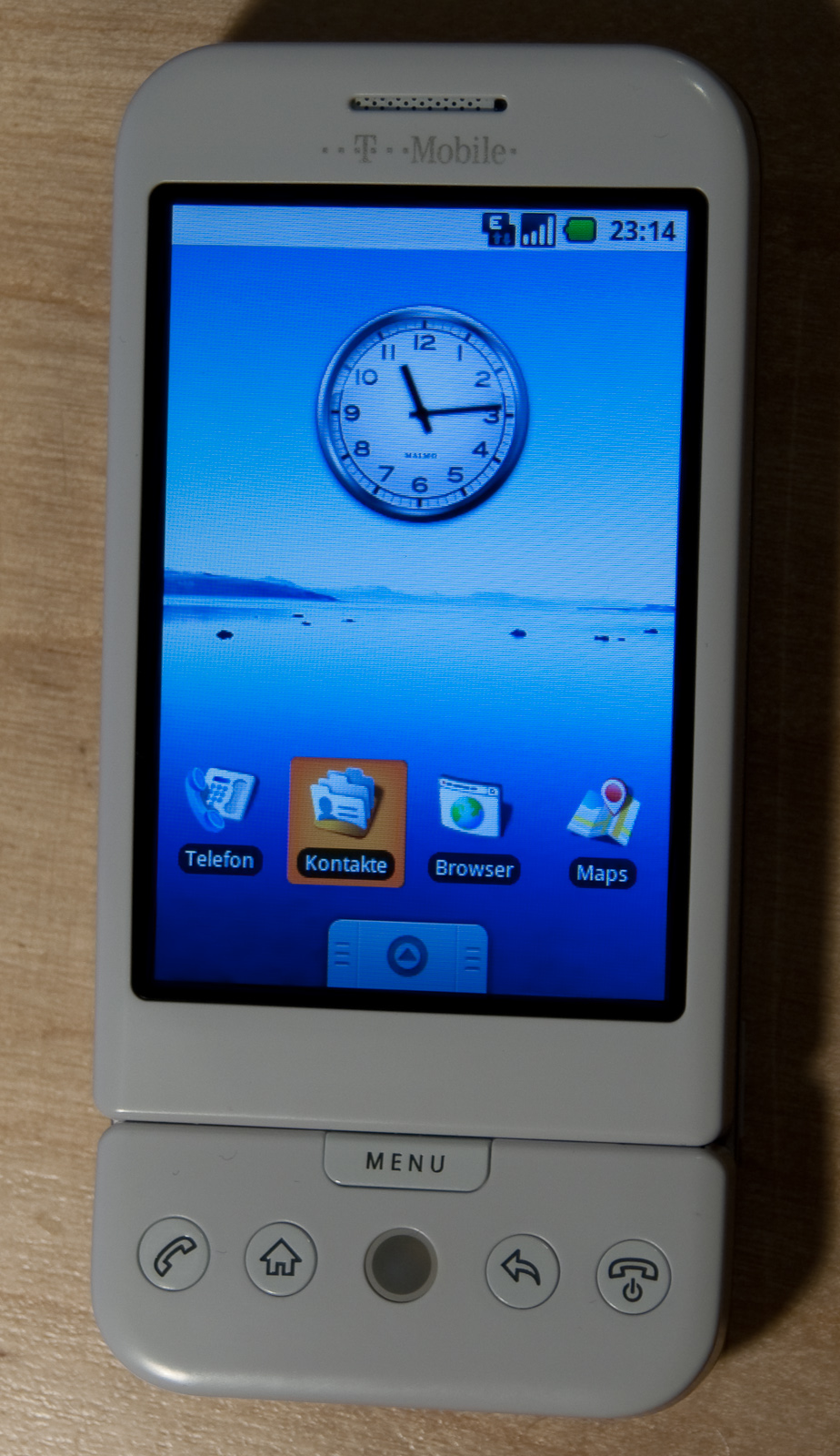HTC Dream, das erste kommerziell erhältliche Android-Smartphone